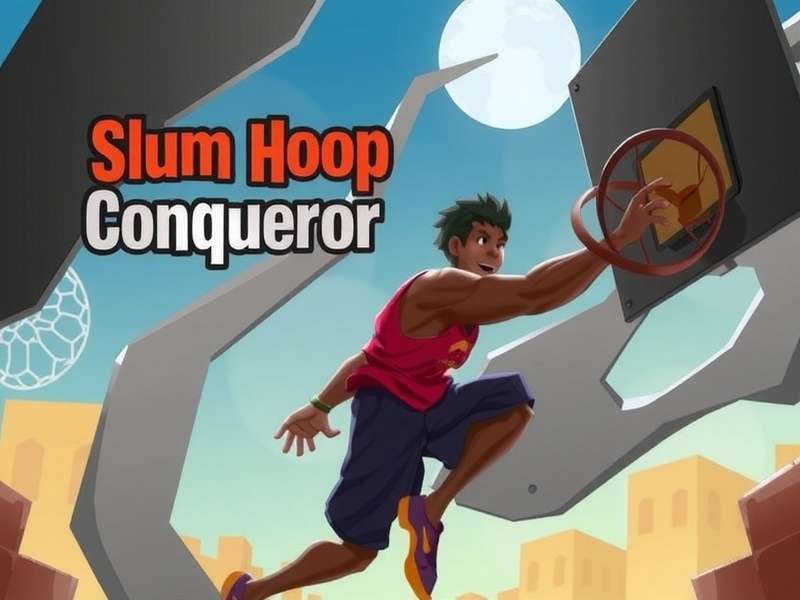 Slum Hoop Conqueror Game Cover Art Slum Hoop Conqueror Game Cover